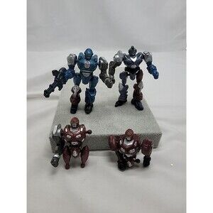 M.A.R.S. Cybotronix Blue Megabot Build Your Own Figure for Parts/Repair Lot